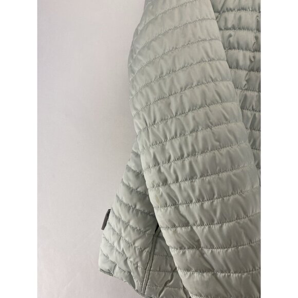 UGG ZANA PUFFER COAT MINT GREEN FLEECE JACKET W/ STAINS Women’s Size Medium - Picture 8 of 15